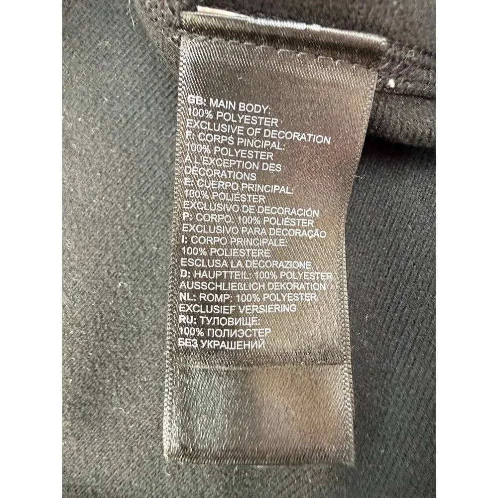 The North Face 1/4 Zip Pullover XL/TG Black Leinenkugel’s Logo Performance Top